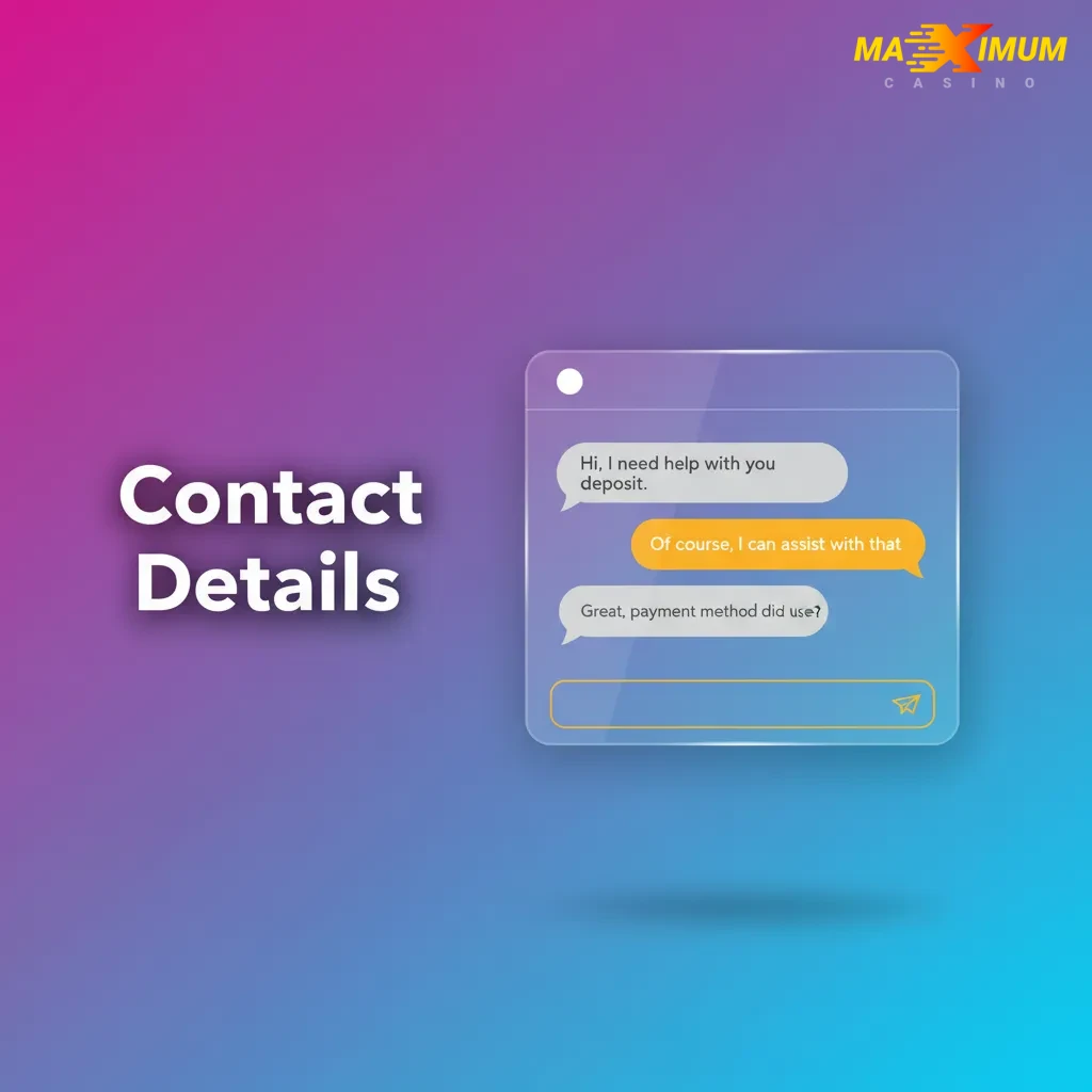 Maximum Casino 24/7 support: live chat, support@maximumcasino.co.uk, +44 20 3807 1234, X @MaxCasinoHelp, London WC1V 6XX.