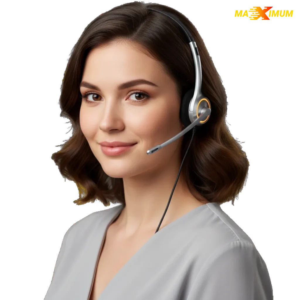 Maximum Casino UK contacts: email, live chat, phone, messengers, social. English support 24/7; chat <2 min, email ~12 hrs.