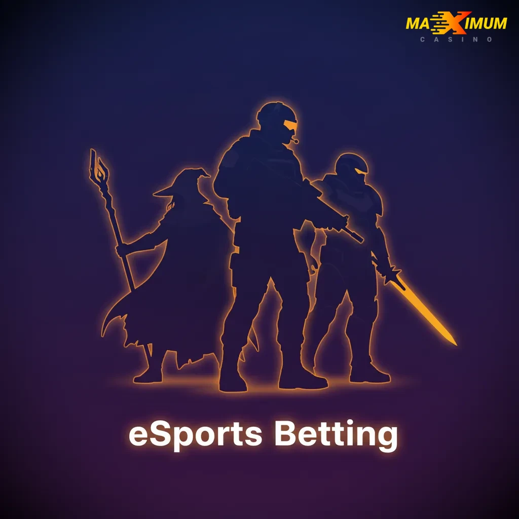 eSports betting interface with odds for Dota 2, CS2, StarCraft, and LoL, showing match winner, handicap, and totals markets.