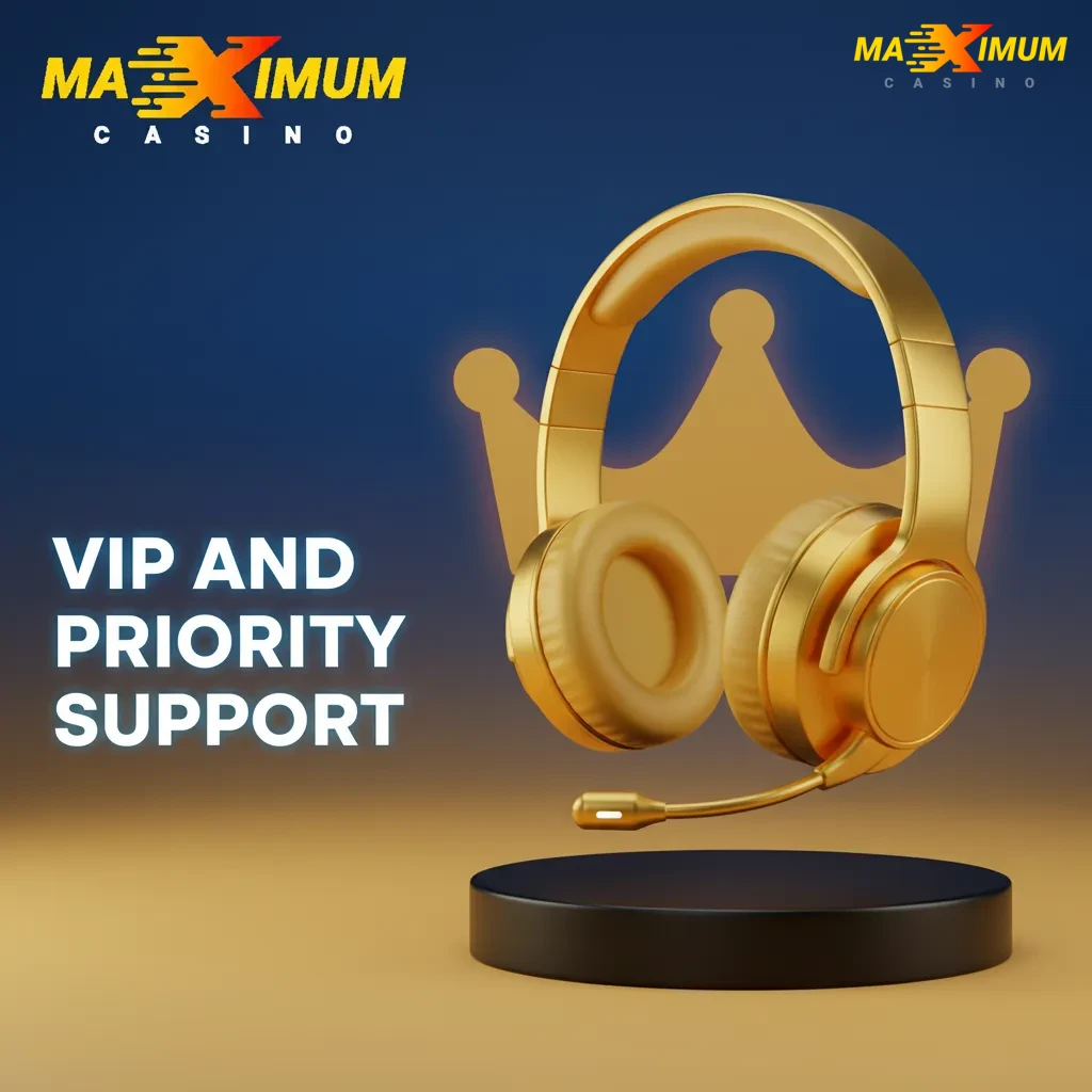 Account VIP area showing Priority Support options: start chat, request call-back, or use dedicated number or email.